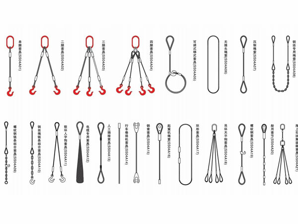 钢丝绳索具的使用方法